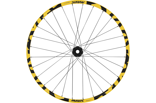Laufrad Downhill DEEMAX DHINT27,5 12x157XD,  HR, 6-Loch Yellow/Black