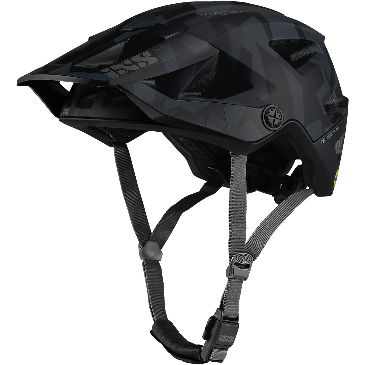 MTB-Helm Trigger AM MIPS Camo Black