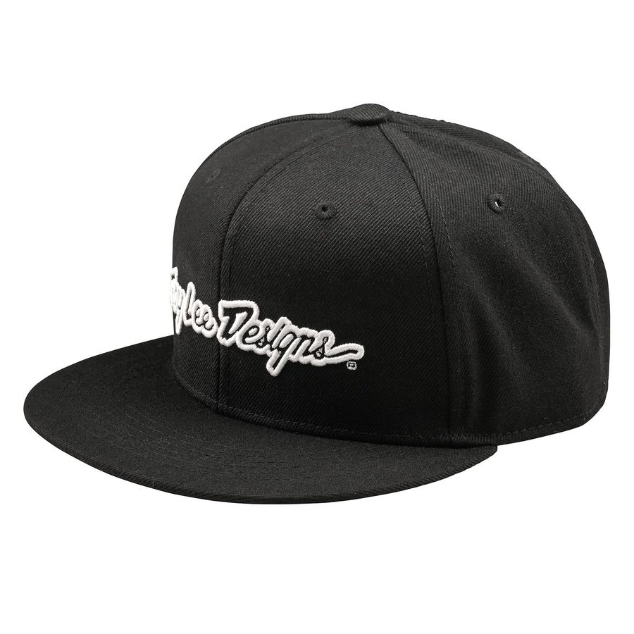 Mütze Flat Bill Hat Snapback Signature Black OSFA