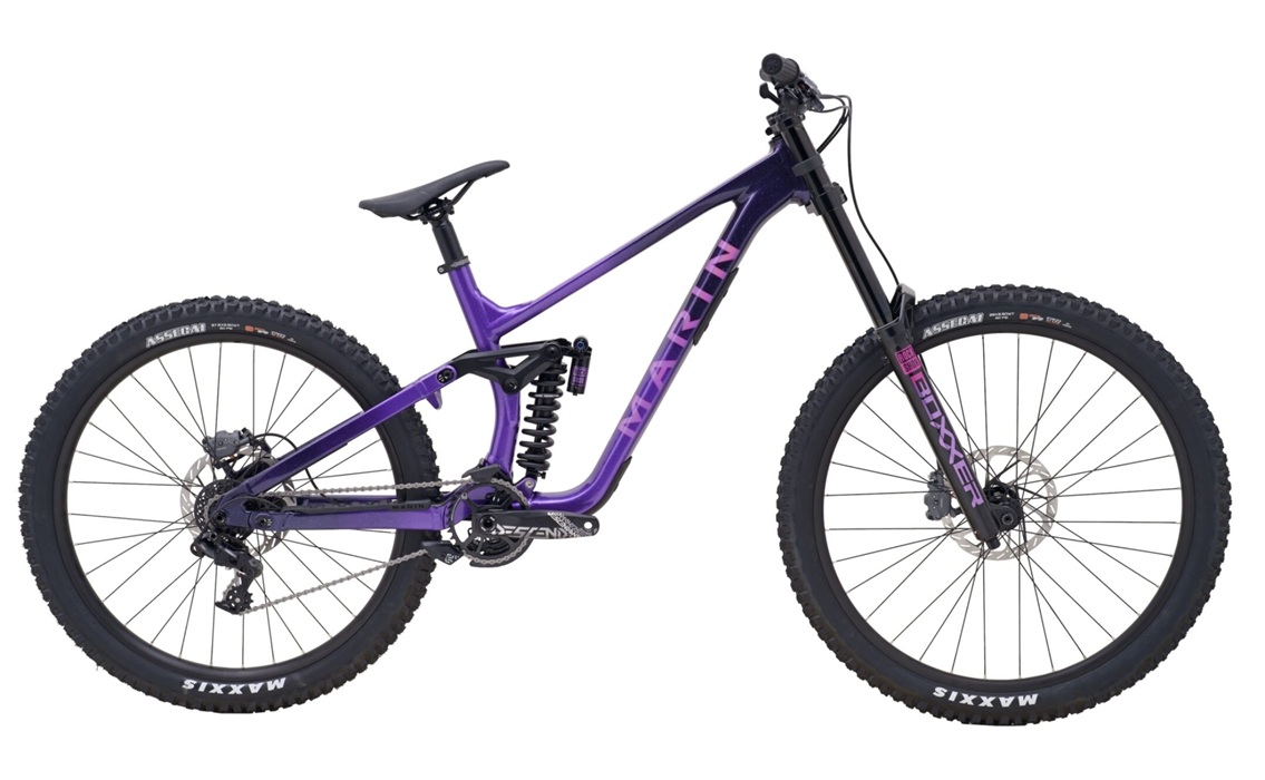 Komplettbike DH Quake Mullet, Purple Fade