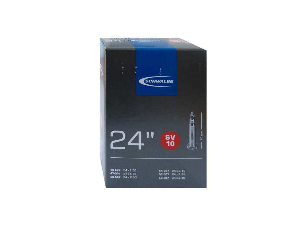 Schlauch SV10 24 " Schwarz , 165g franz. Ventil