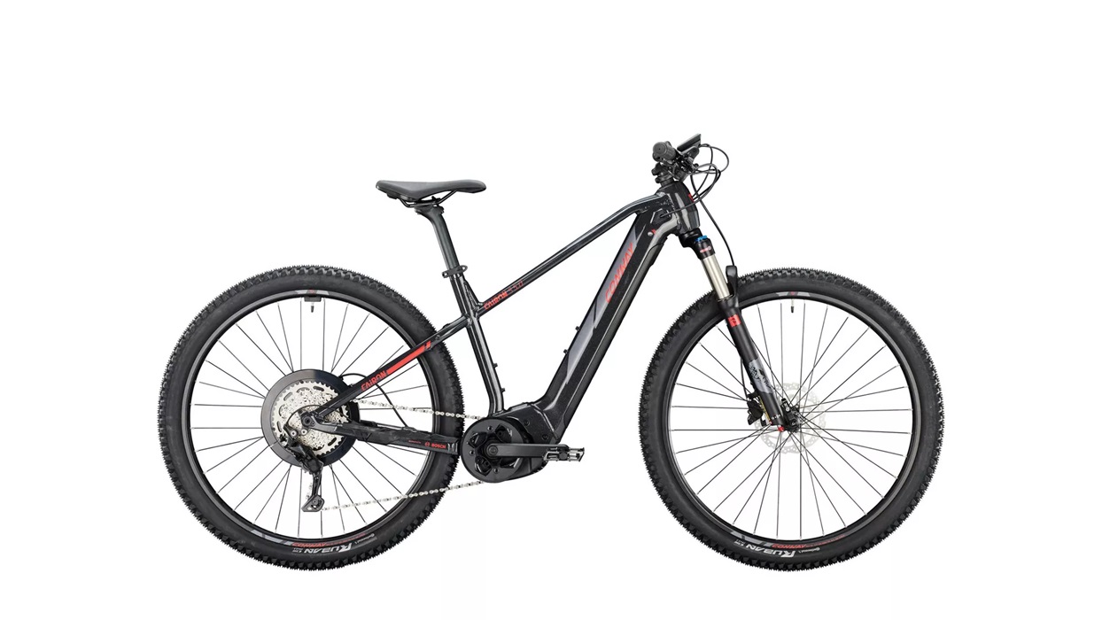 E-Komplettbike MTB Cairon S 5.0, 750Wh,  Schwarz/Rot