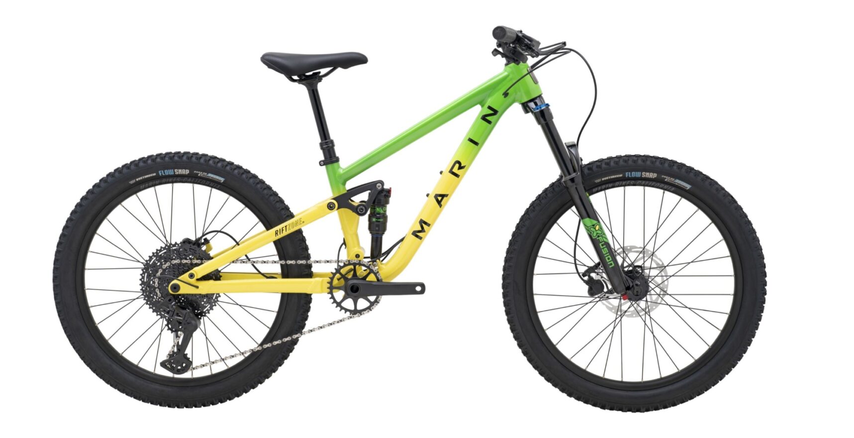 Komplettbike Rift Zone 26 JR Kids 26" Flo Green/Yellow Fade OS