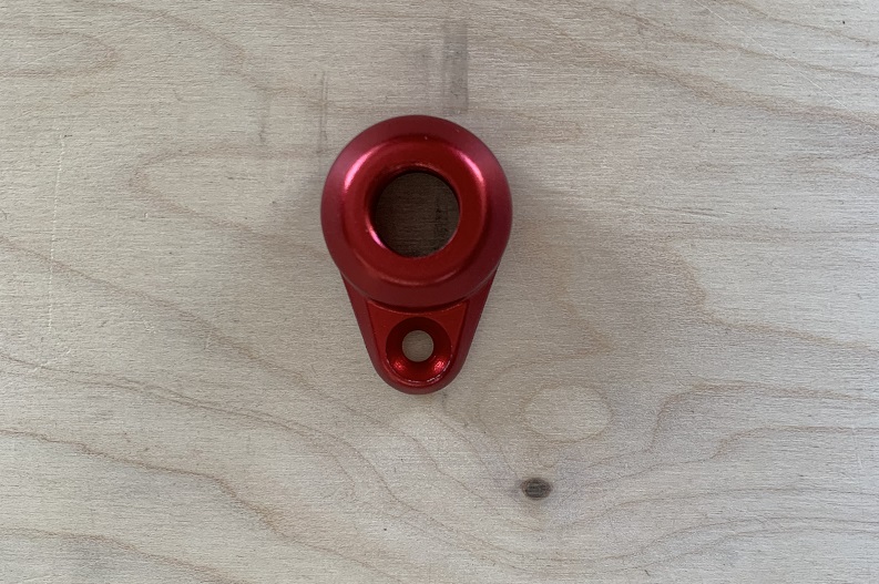 Mutter für Schaltauge E-Bike Fully Rot