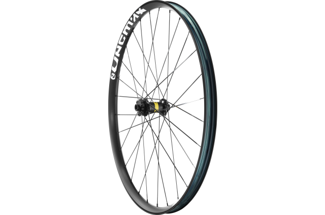 Laufrad E-DEEMAX, WBINT29BST 15x110 VR, 6-Loch Schwarz/Weiss