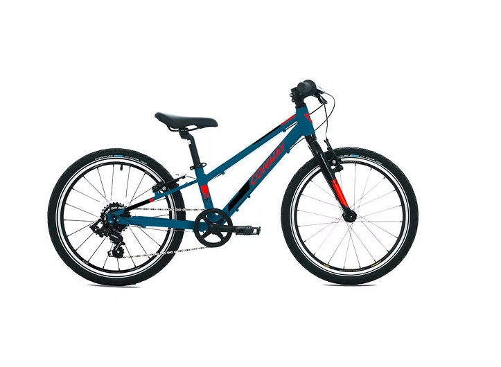 Komplettbike Kinder MS 240/28 Rigid, 2023 dark petrol metallic / red