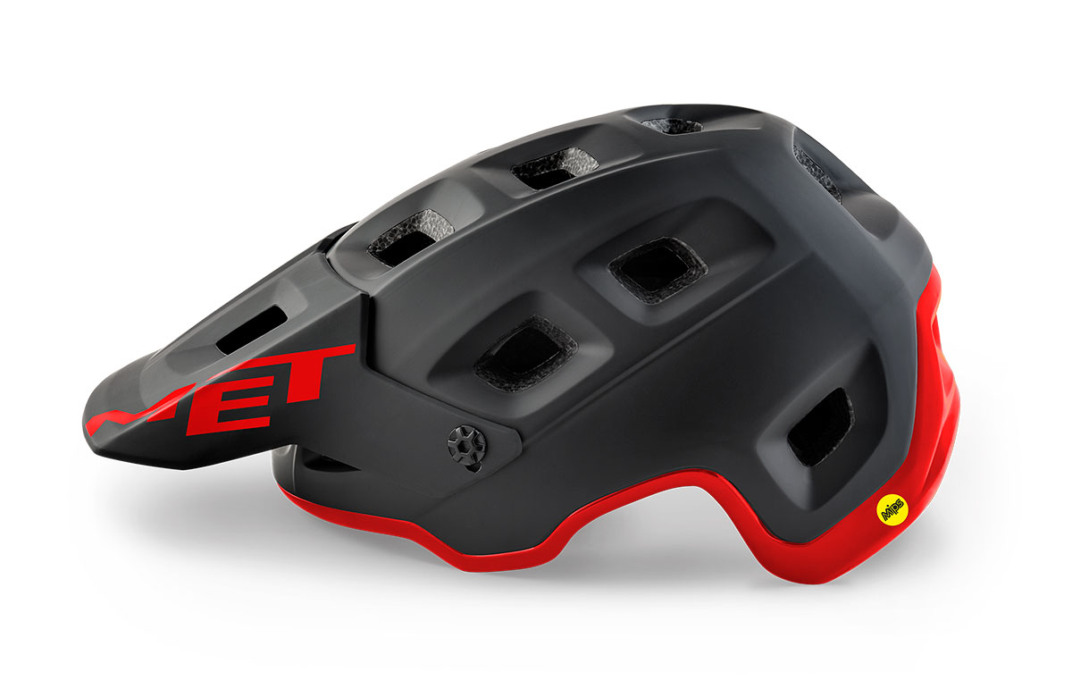 MTB-Helm Enduro Terranova MIPS Red/Matt Glossy