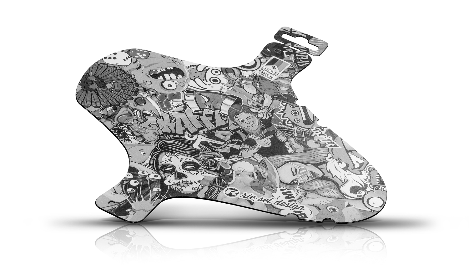 Spritzschutz "Koloss" schlammPE Stickerbomb Ultrablack