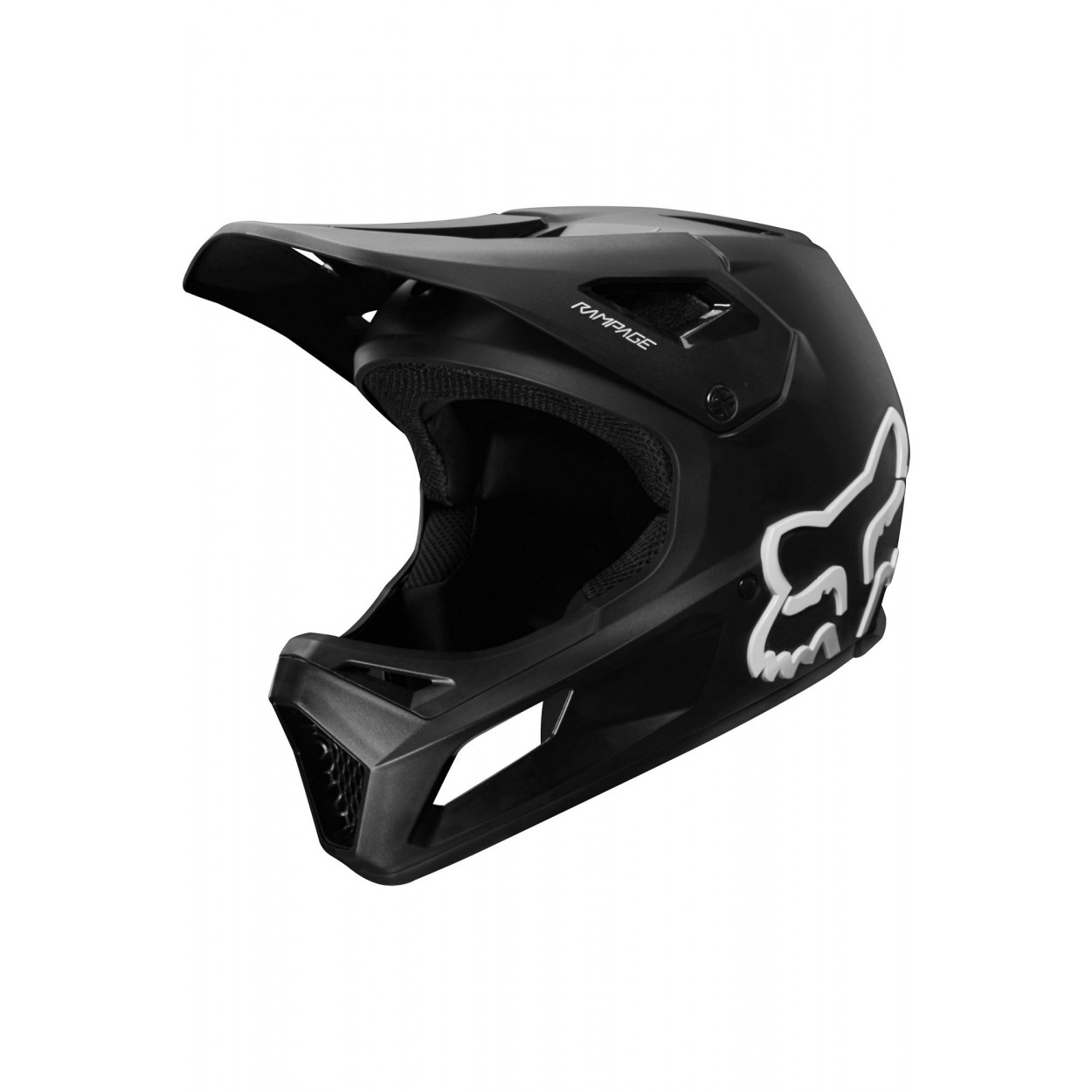 Fullface-Helm DH Kinder Rampage Youth 20 Matte Black/White