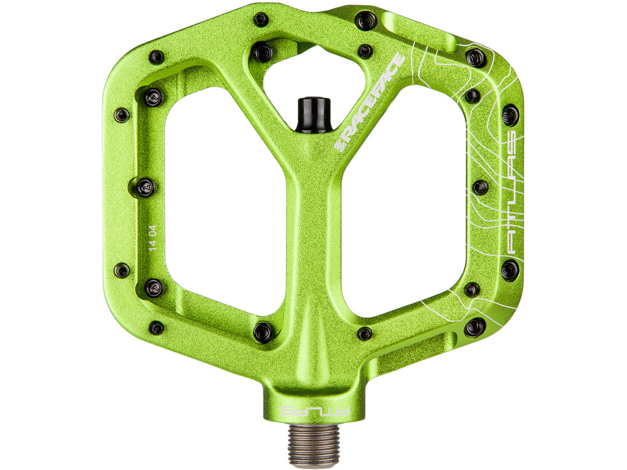 Plattformpedale Atlas Green