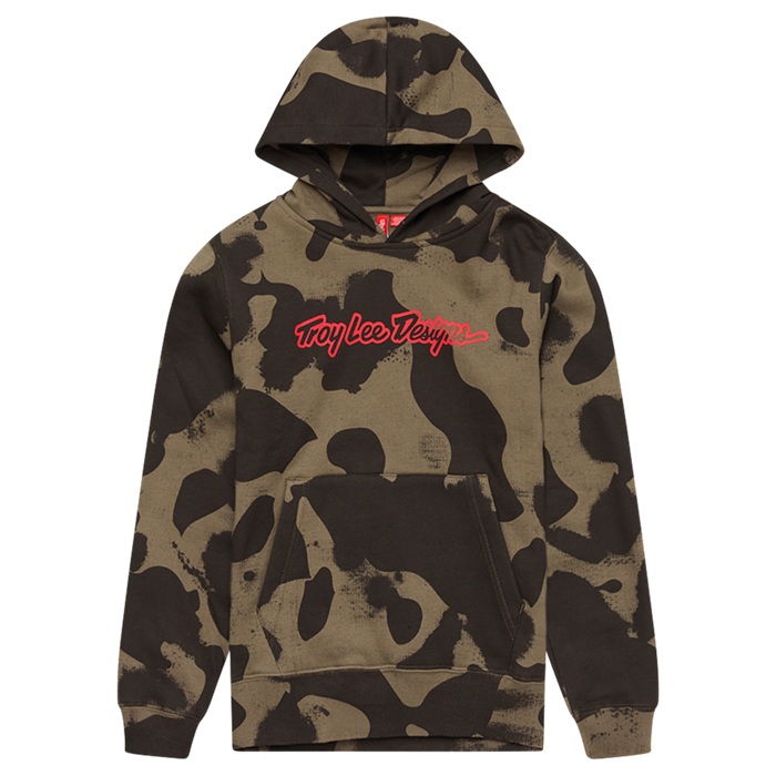 Kapuzenpullover Signature Hoodie Youth Olive Camo