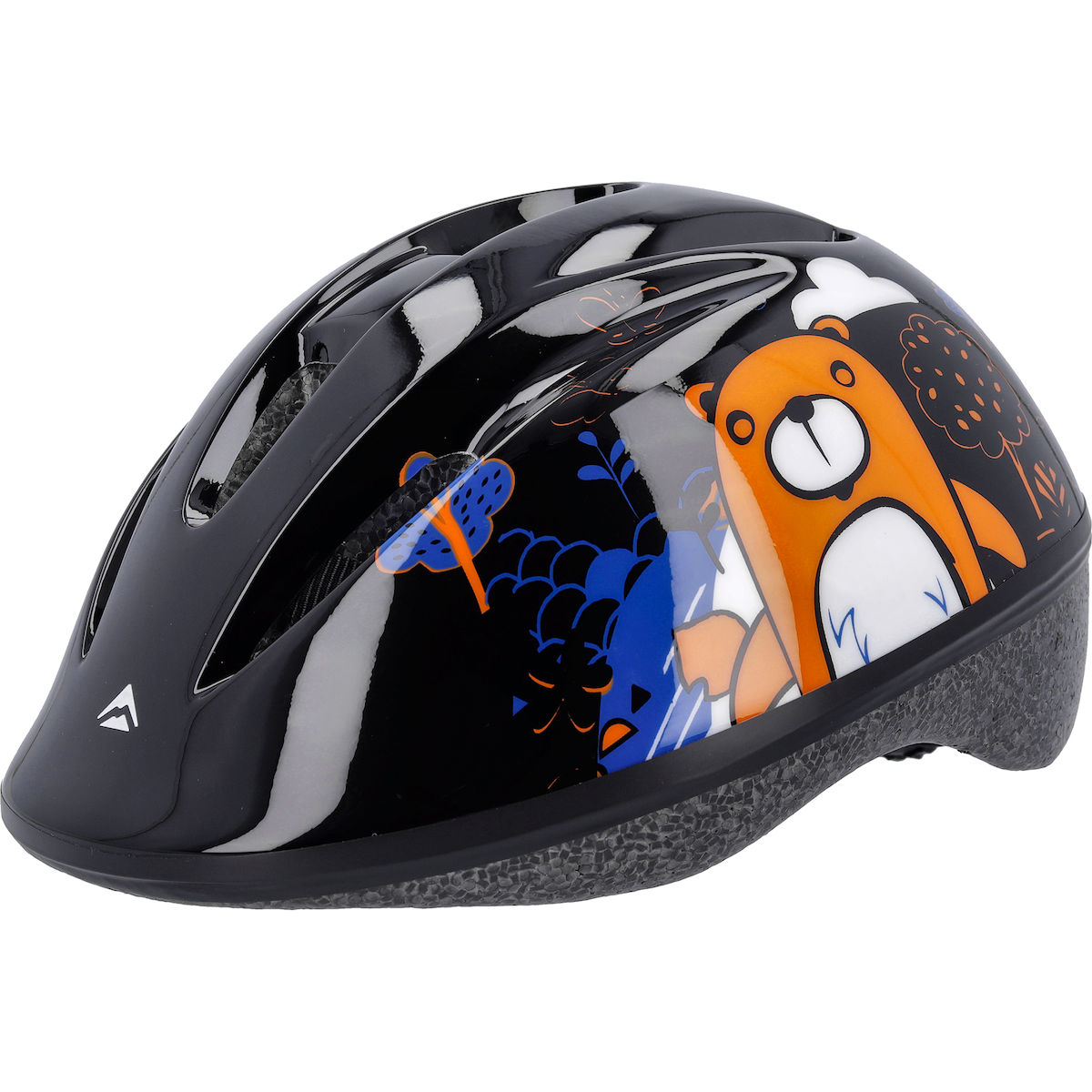 Helm Kinder Bear Youth Black/Orange