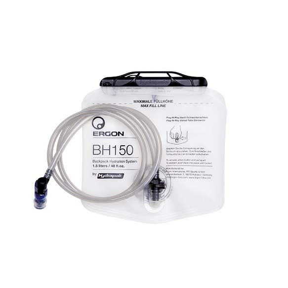 Protektorenrucksack BE 2-Enduro Black/Blue Austellungsmodell