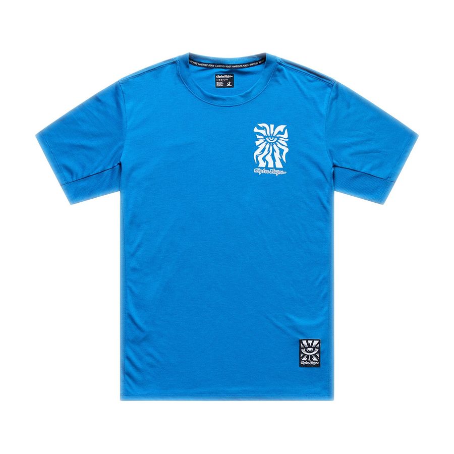 Jersey Skyline SS kurzarm Ride Tee Aero Blue