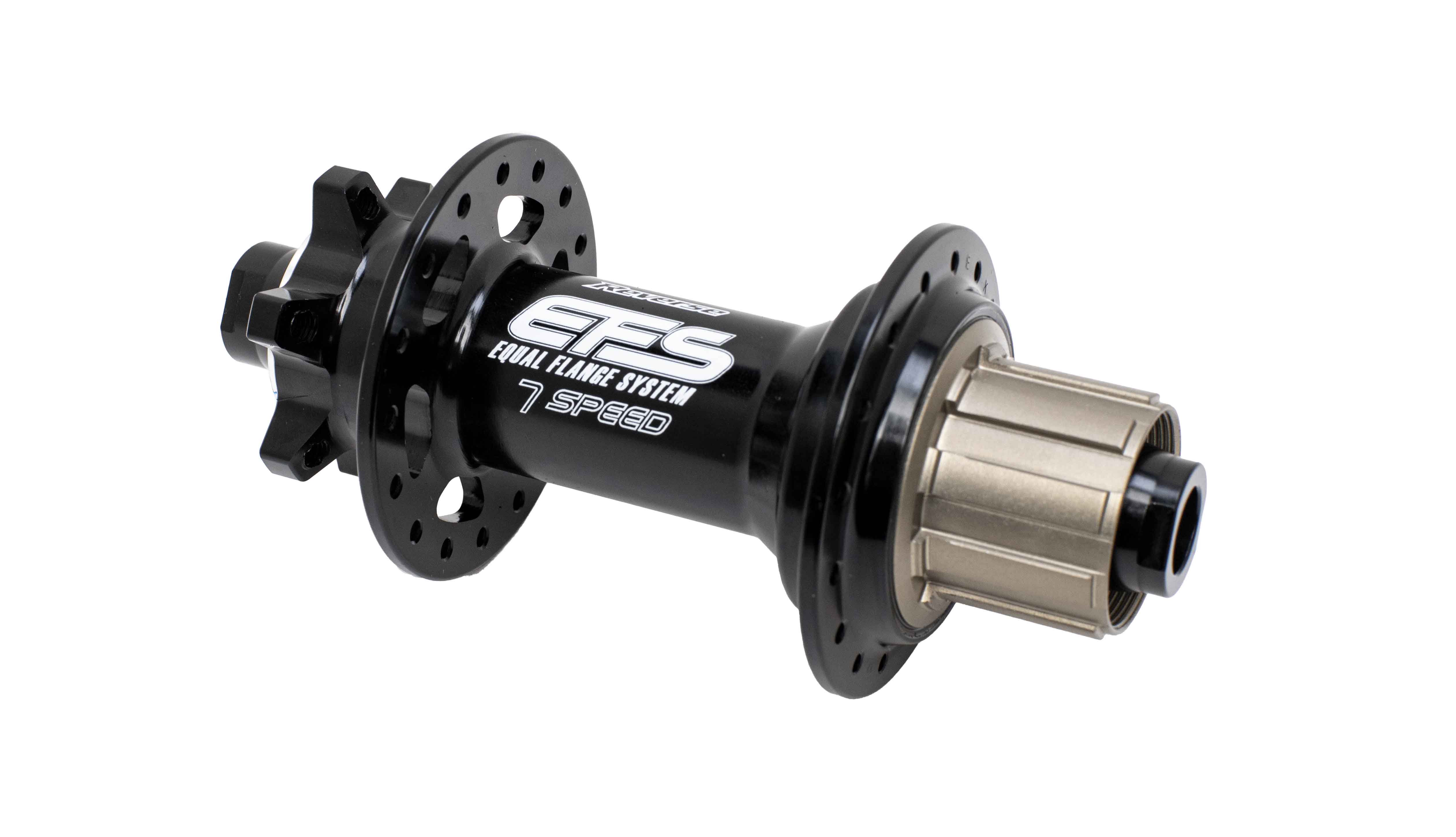 Nabe HR DH-7 EFS V2 mit 7-fach Freilauf 150/12mm Schwarz