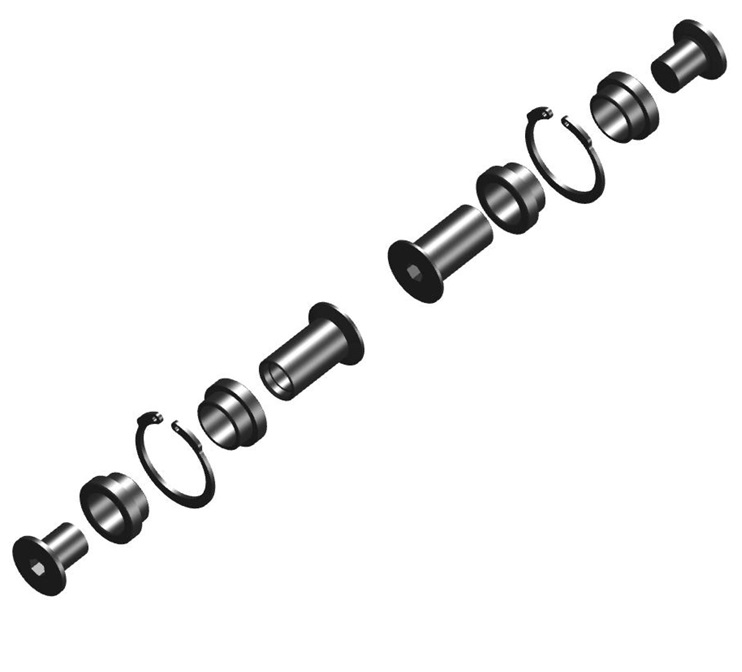 Hardware Kit Seatstays Oiz Carbon 2023