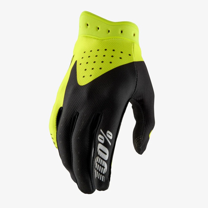 Handschuhe iTrack Youth Gloves Black/ Flo Yellow