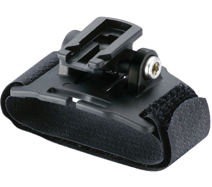 Helmhalterung für Frontlampen Schwarz