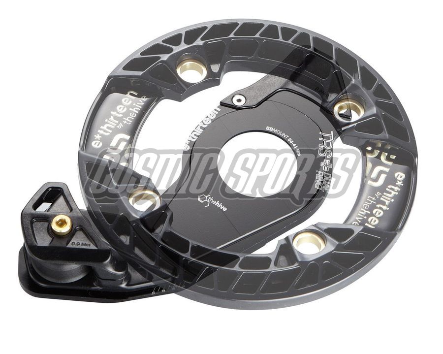 Kettenführung TRS+ Dual Ring inkl. Bashguard BB wide 32-40Z. Schwarz