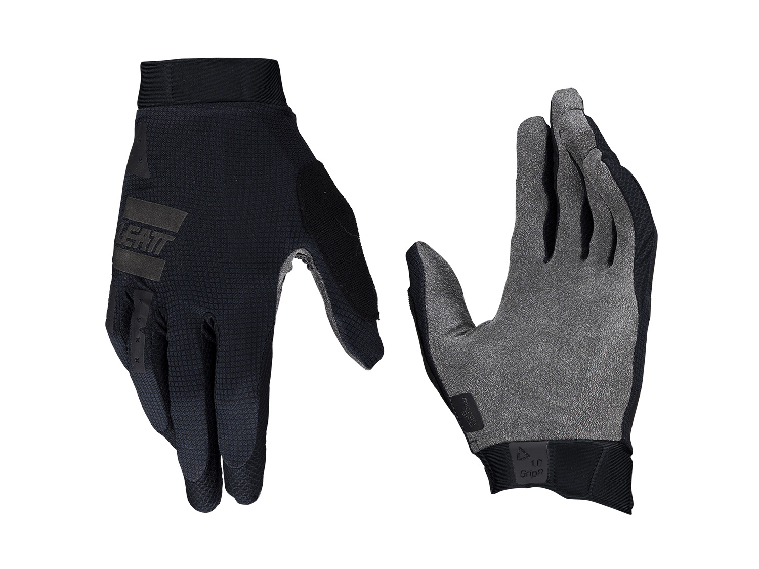 Handschuhe MTB 1.0 GripR Junior Stealth/Grey