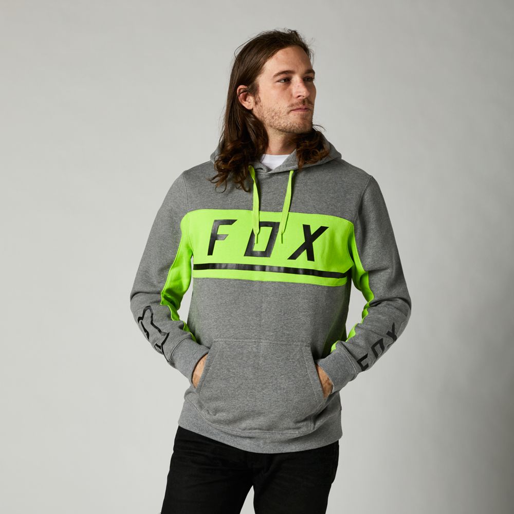 Kapuzenpullover Merz Pullover Fleece Heather Lime