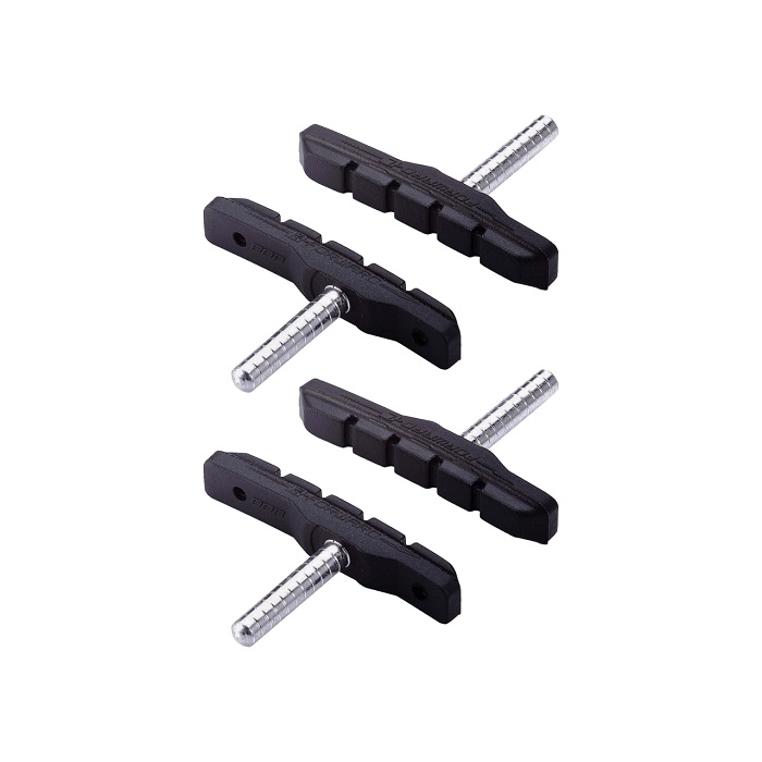 Bremsschuhe CantiStop BBS-07, 4 Stück, schwarz, 72mm,
