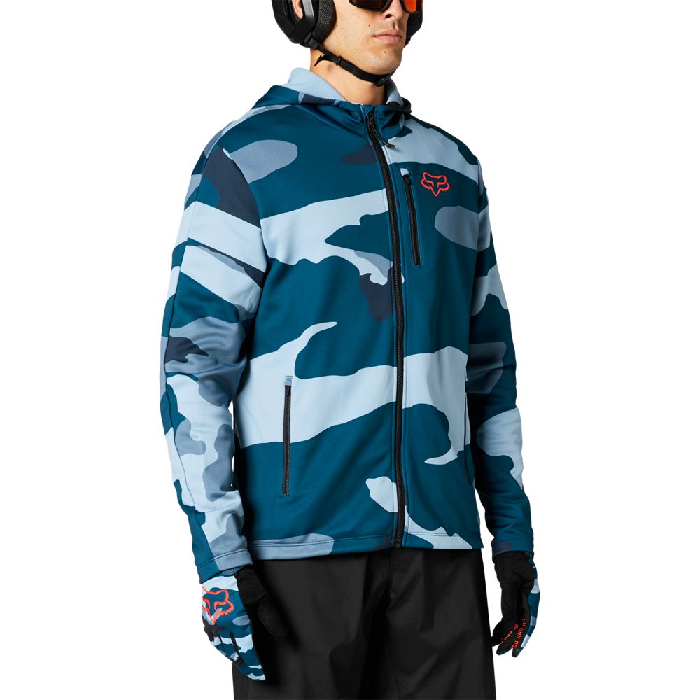 Jacke Ranger Tech Fleece Men Blue Camo