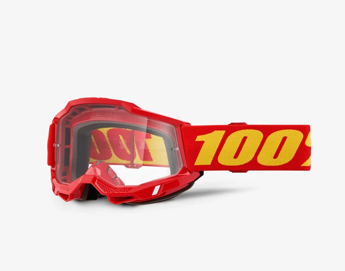 Brille Accuri 2 Anti Fog Clear Lens Red Yellow