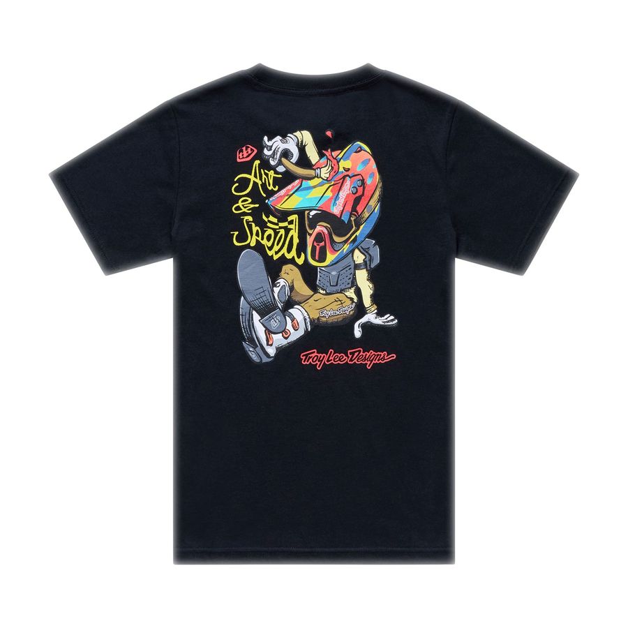 T-Shirt Heritage Short Sleeve Youth Black