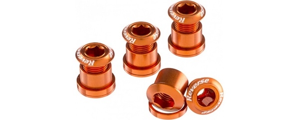 Kettenblattschrauben Set 7mm Alloy Orange