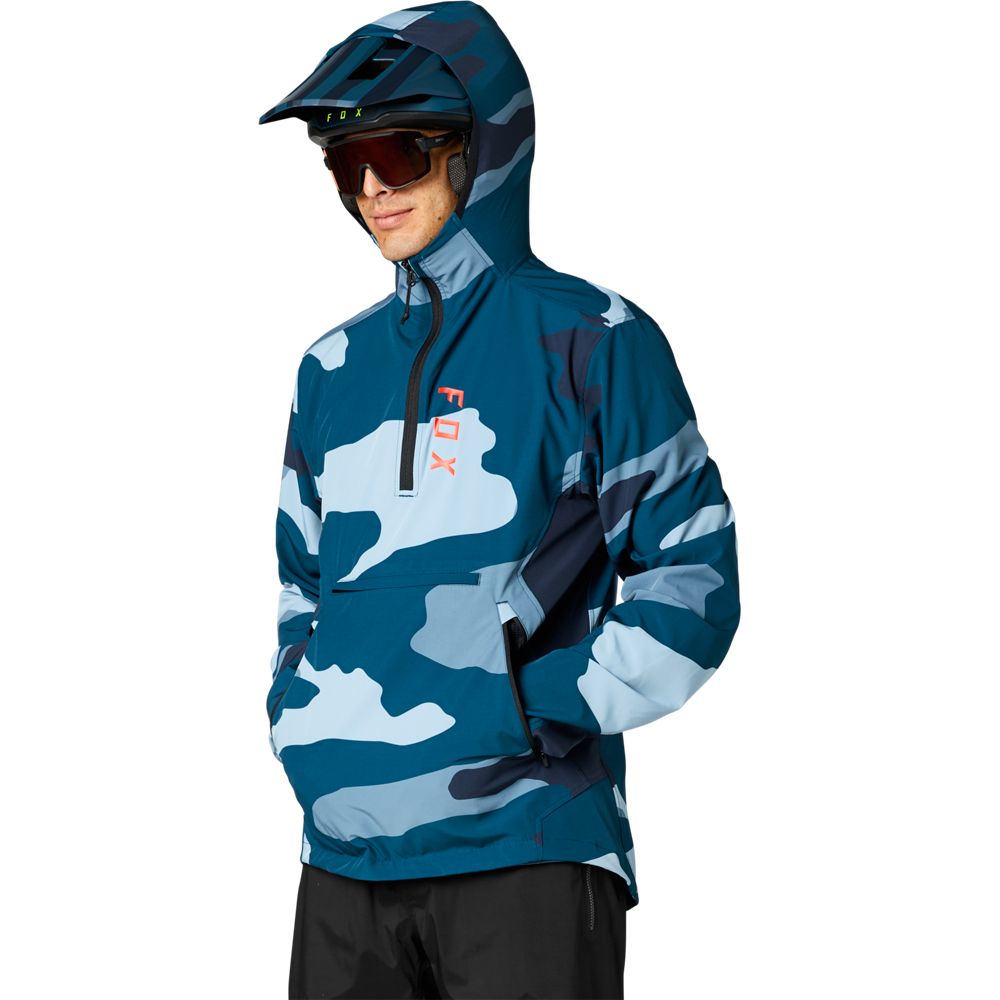 Funktionspullover Ranger Wind Pullover Blue Camo