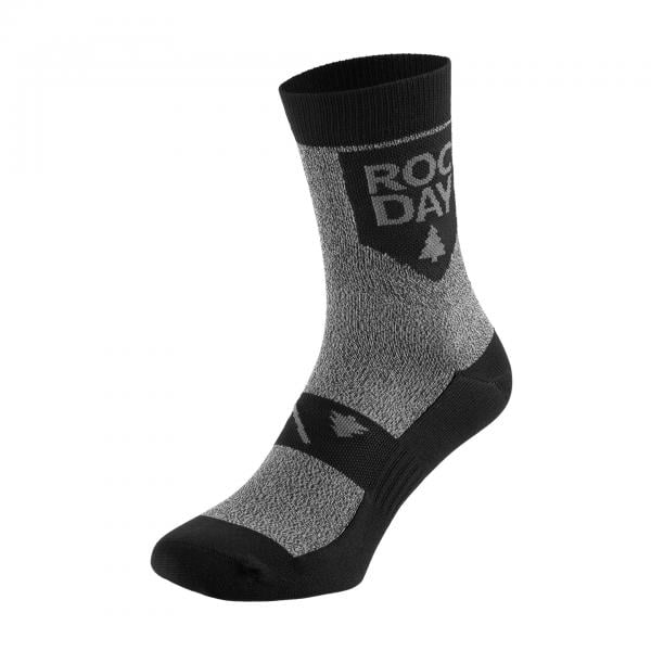 Socken Timber Melange Black