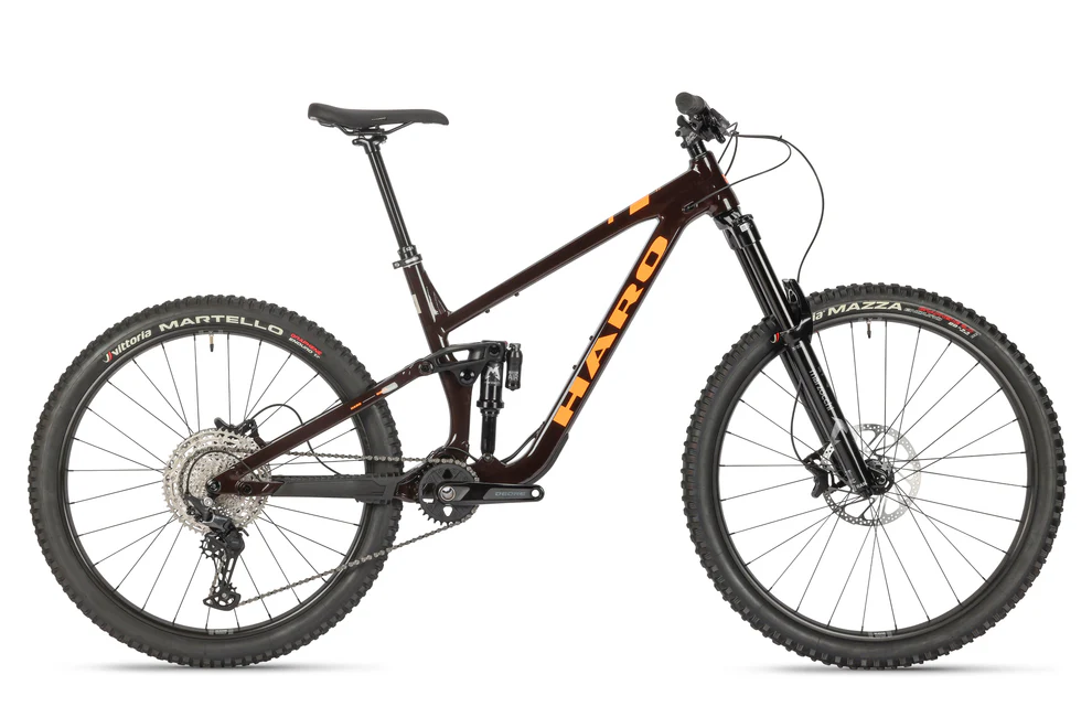 Komplettbike Enduro Greer Alloy 2, Mullet, Cedar Brown/Orange