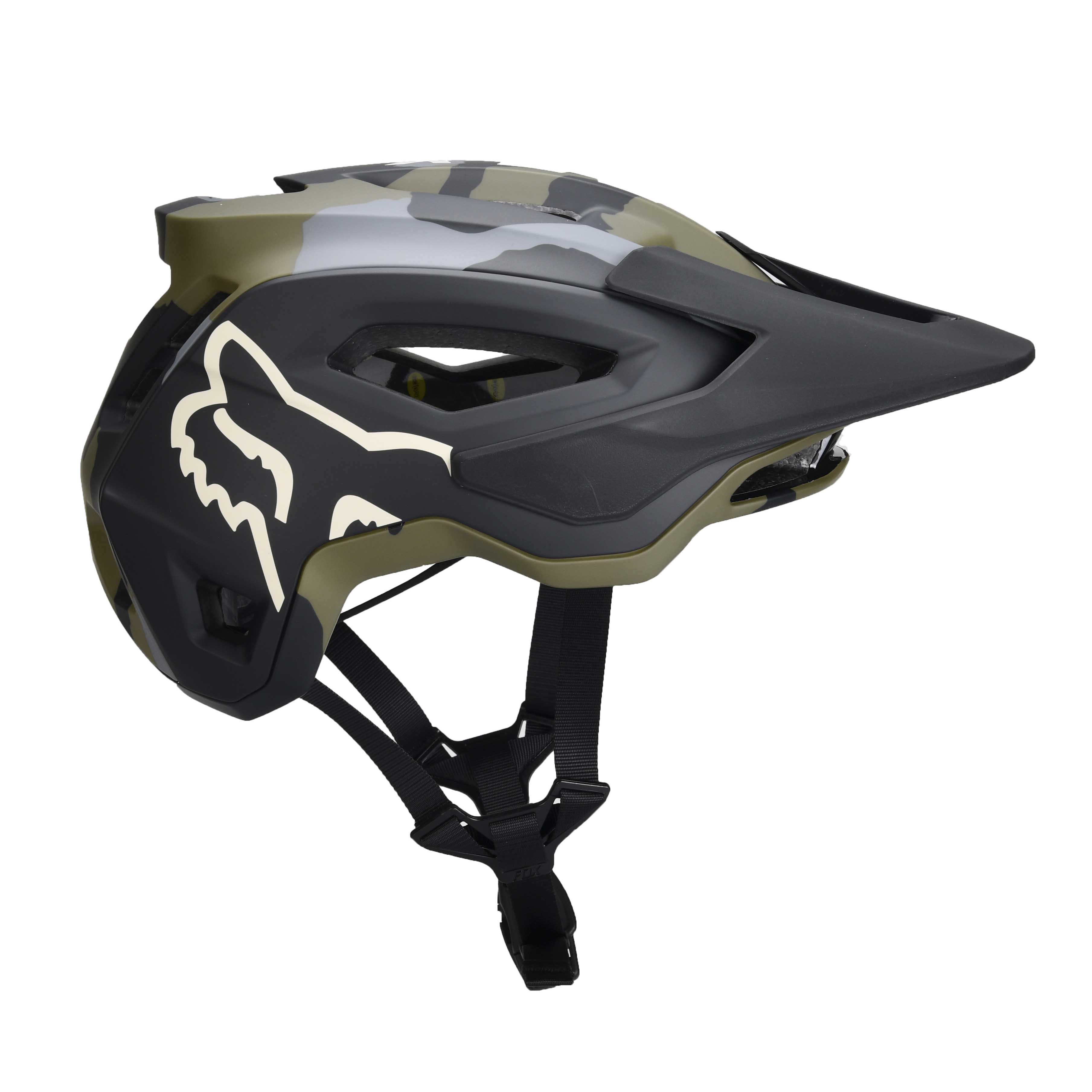 MTB-Helm Speedframe Pro MIPS, Green Camo