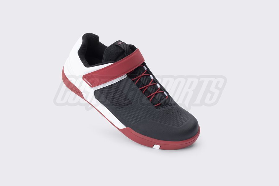 MTB-Schuh Stamp Speedlace+Strap Red / Black / White
