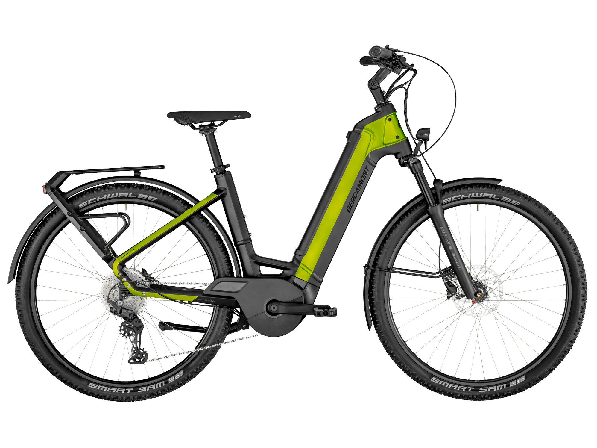 E-Komplettbike E-Ville SUV 29, Lime Metallic/Schwarz