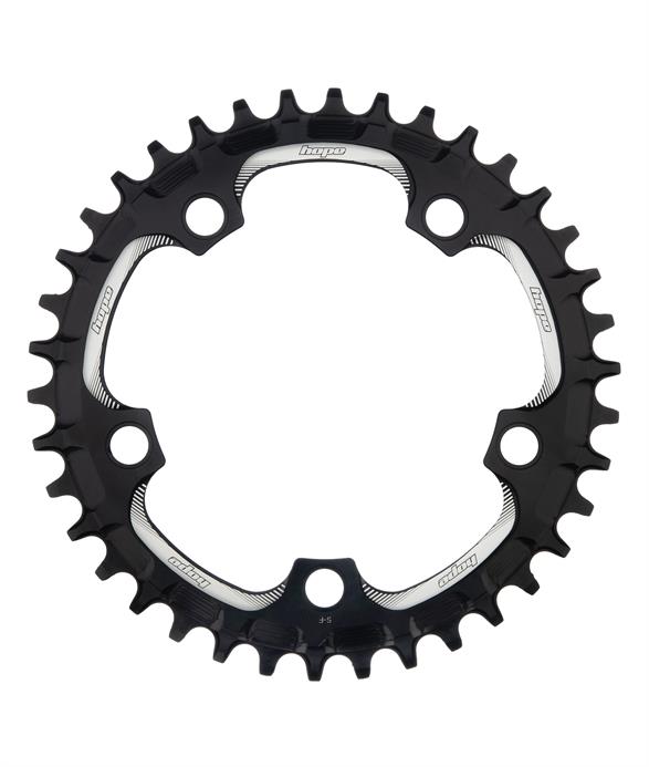 Kettenblatt Spiderless Retainer Ring 36T Black