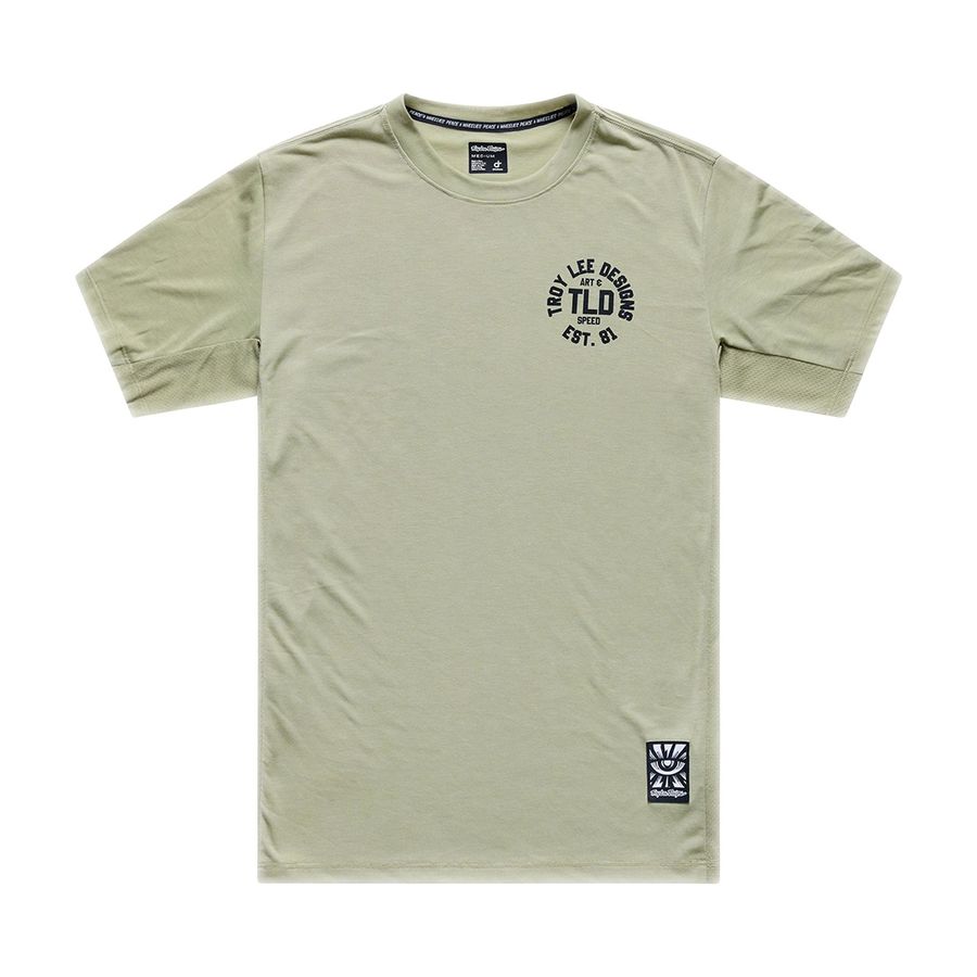 Jersey Skyline SS kurzarm Ride Tee Sage