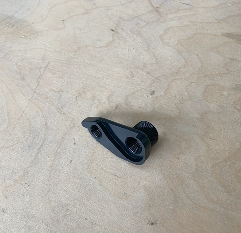 Schaltauge Aurum HSP Hanger TA 12mm Alu Schwarz