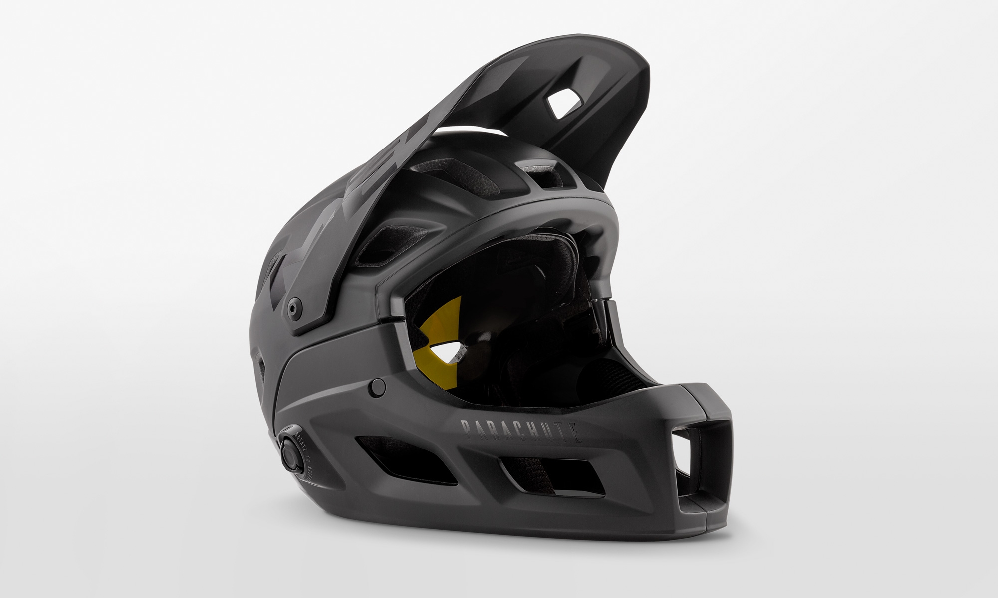 Enduro-Helm +Chin Parachute MCR Mips Matt Black