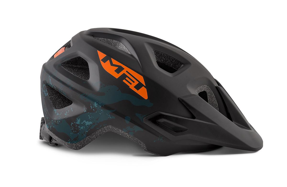 MTB-Helm Eldar Active Junior Black Camo Matt Unisize
