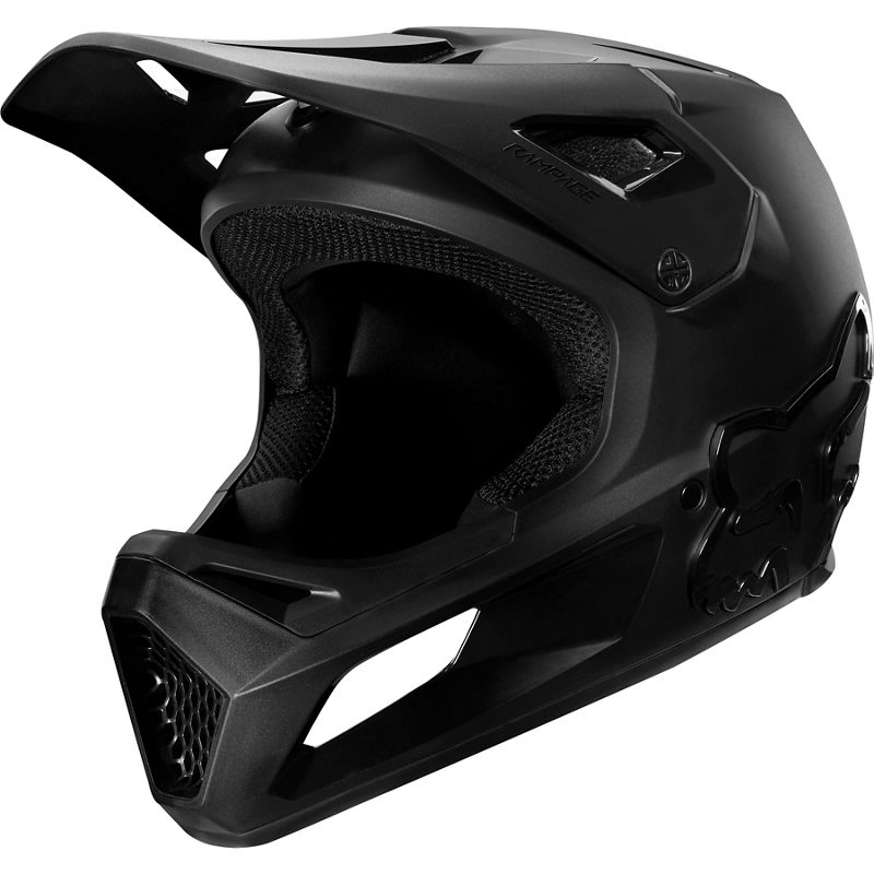 Fullface-Helm DH Kinder Rampage Youth 20 Matte Black/Black