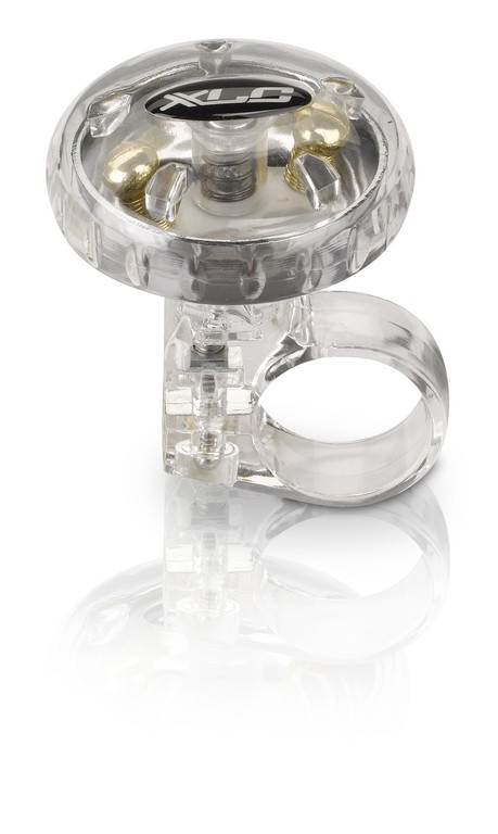 Fahrradklingel DD-M12 silber transparent