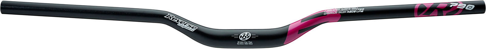 Lenker Alu Base 31.8, 790mm Black/ Fox Orange