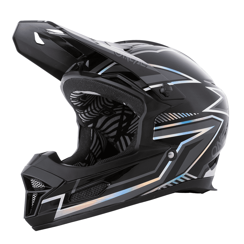 Fullface-Helm Fury Rapid Black