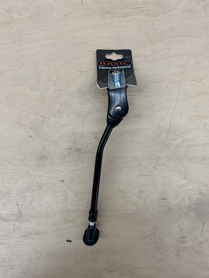 Velo Seitenständer Alu Schwarz 20-28"