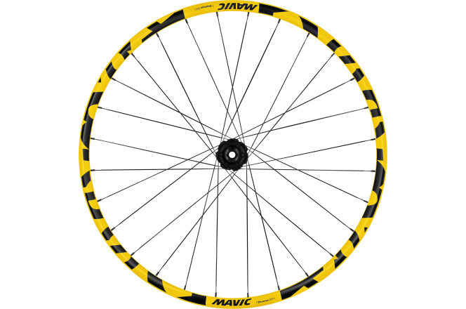 Laufrad Downhill DEEMAX DHINT27,5 12x148 BST XD,  HR, 6-Loch Yellow/Black