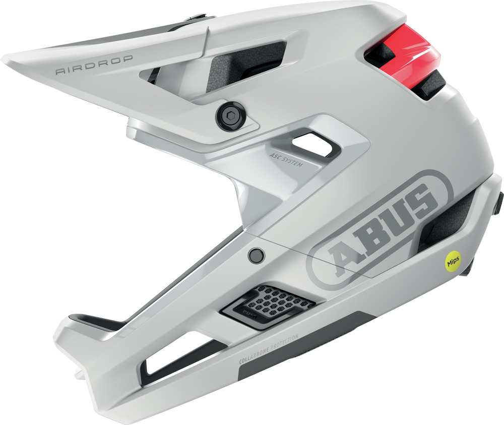 Fullface-Endurohelm Airdrop Mips Polar White