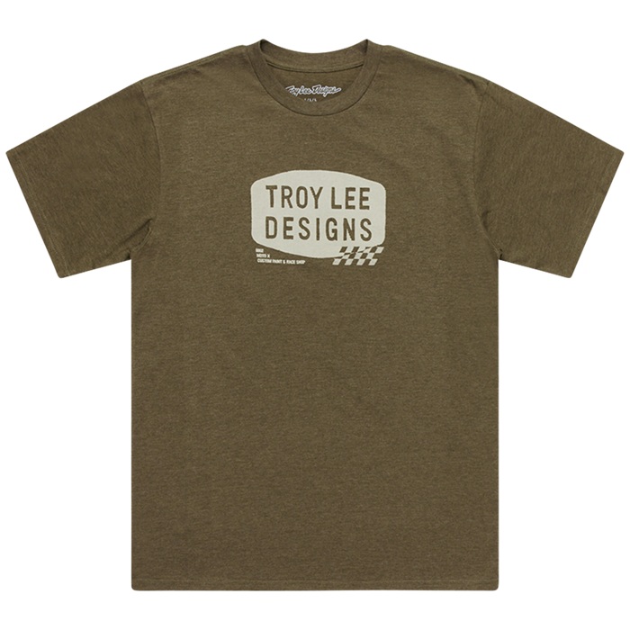 T-Shirt Stamp Olive Heather