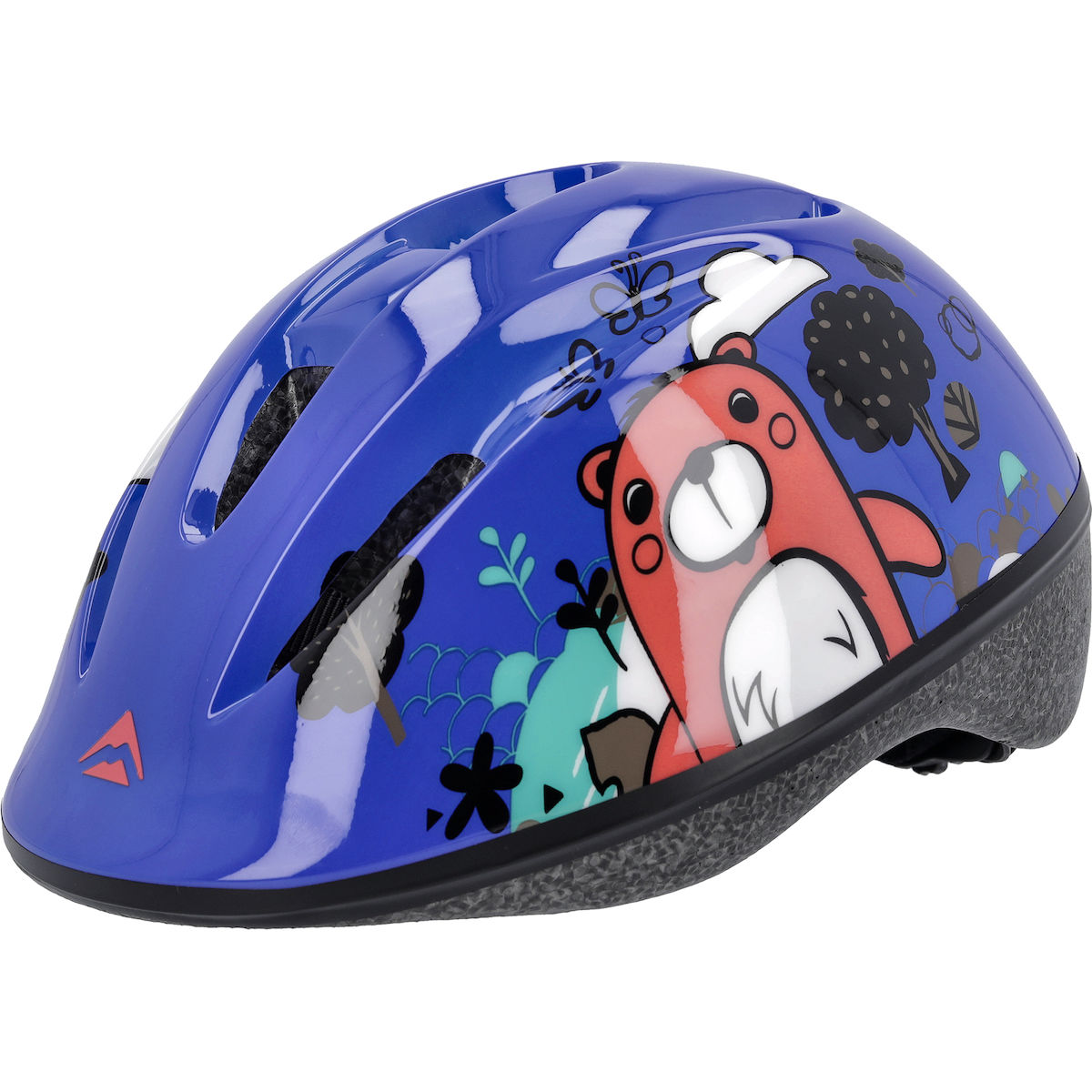 Helm Kinder Bear Youth Blue/Red